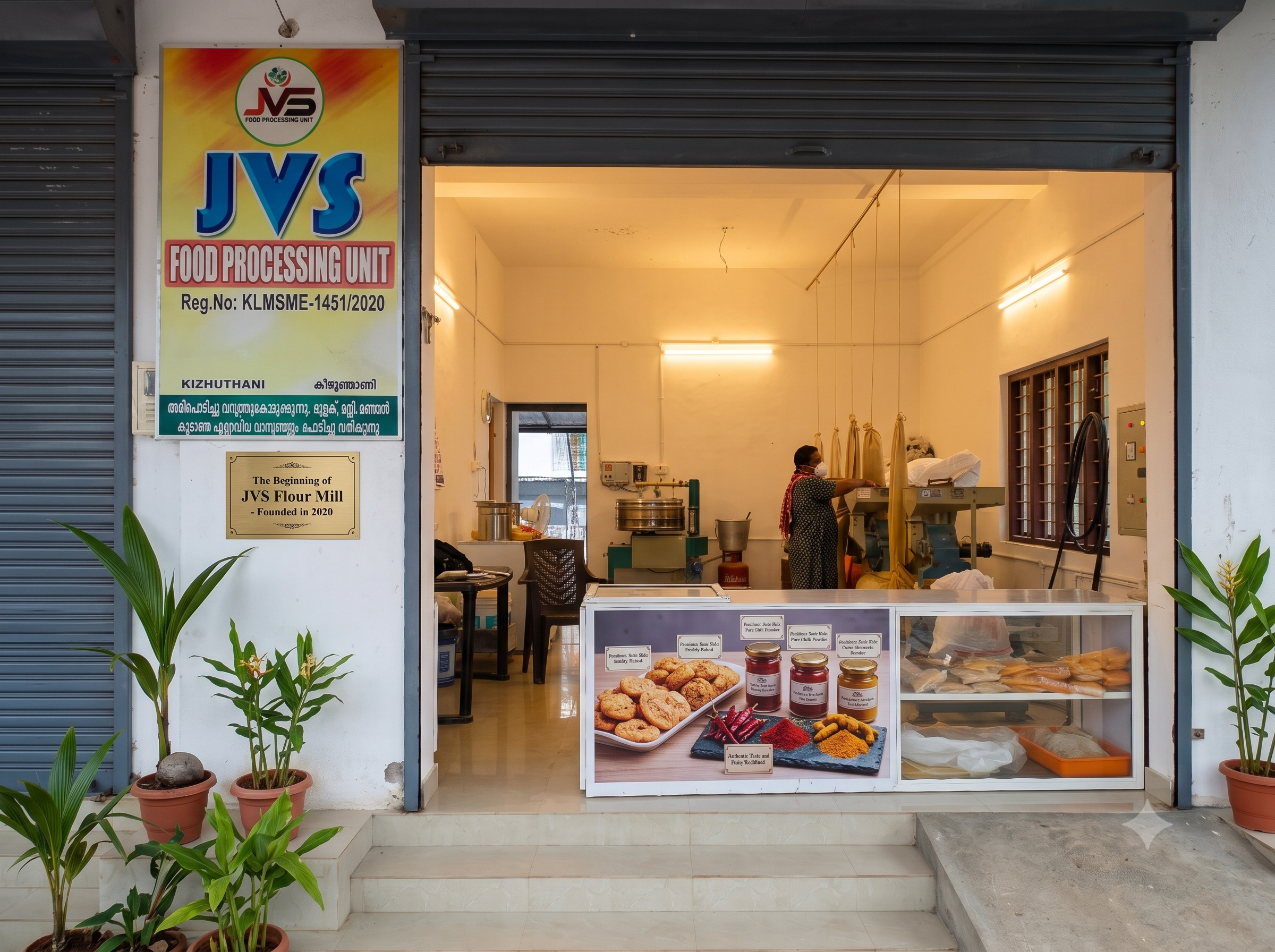 The Beginning of JVS Flour Mill